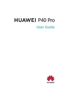 Huawei P40 Pro manual. Camera Instructions.